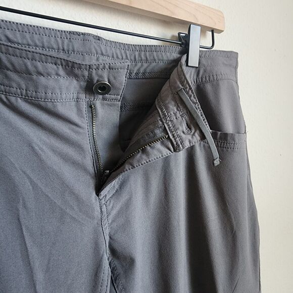 Kuhl Women's Freeflex Roll-up Cargo Pants 12 Reg Gray Drawstring Relaxed Fit - Picture 9 of 16